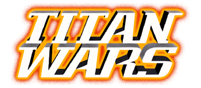 Titan Wars title screen for Sega Saturn